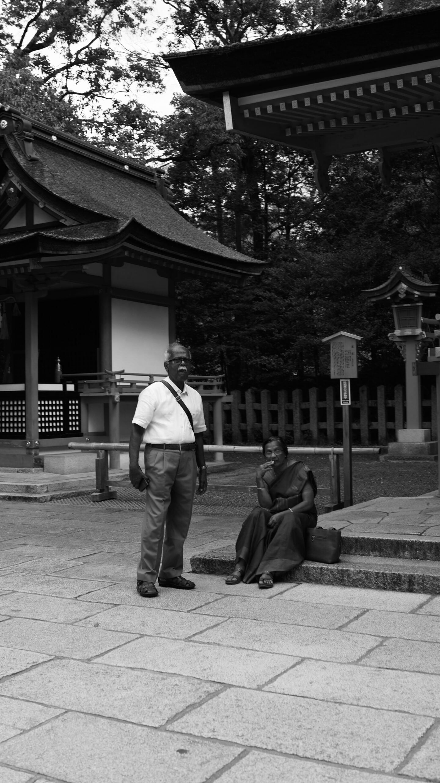 Älteres Paar, Kyoto