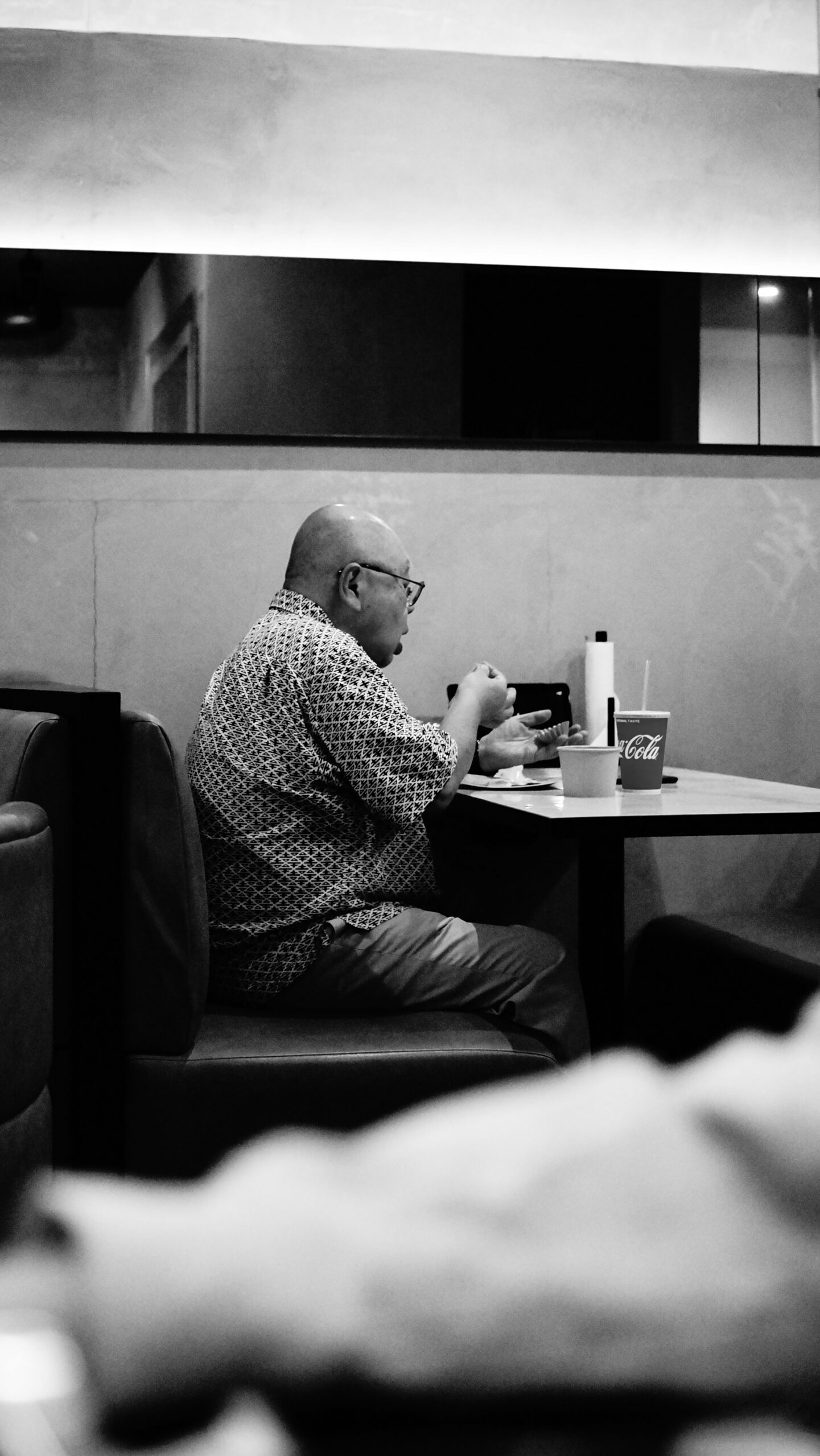 Speisender Mann, Tokyo