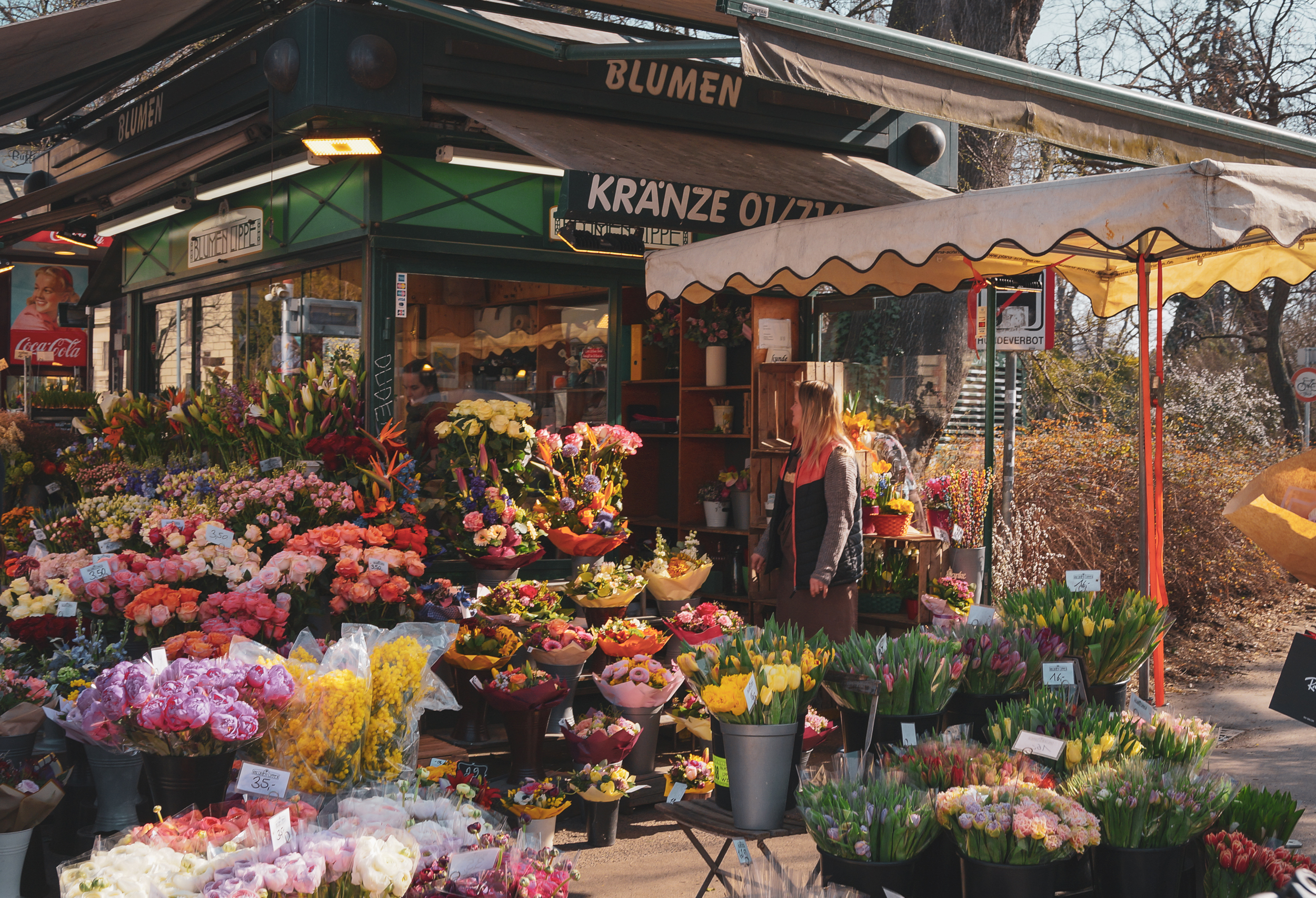 Blumengeschäft, Wien